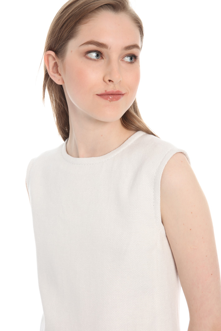 Cotton and linen dress Intrend Cotton and linen dress Intrend