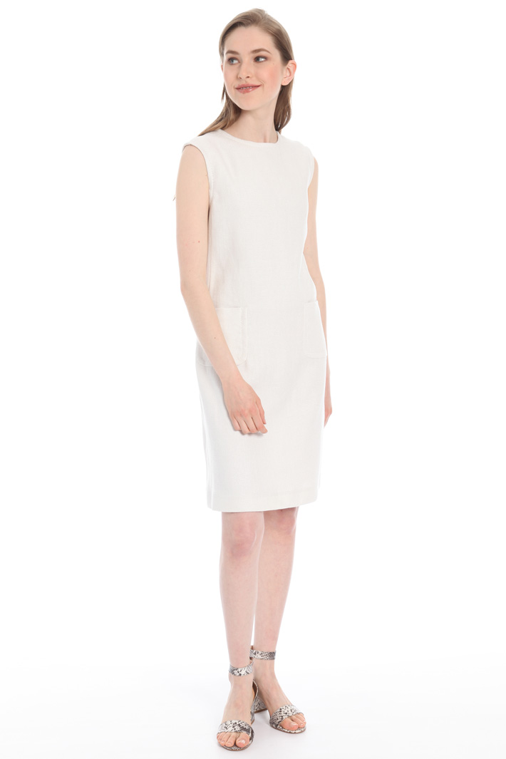 Cotton and linen dress Intrend Cotton and linen dress Intrend