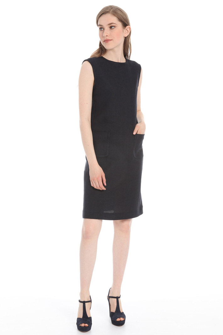 Cotton and linen dress Intrend Cotton and linen dress Intrend
