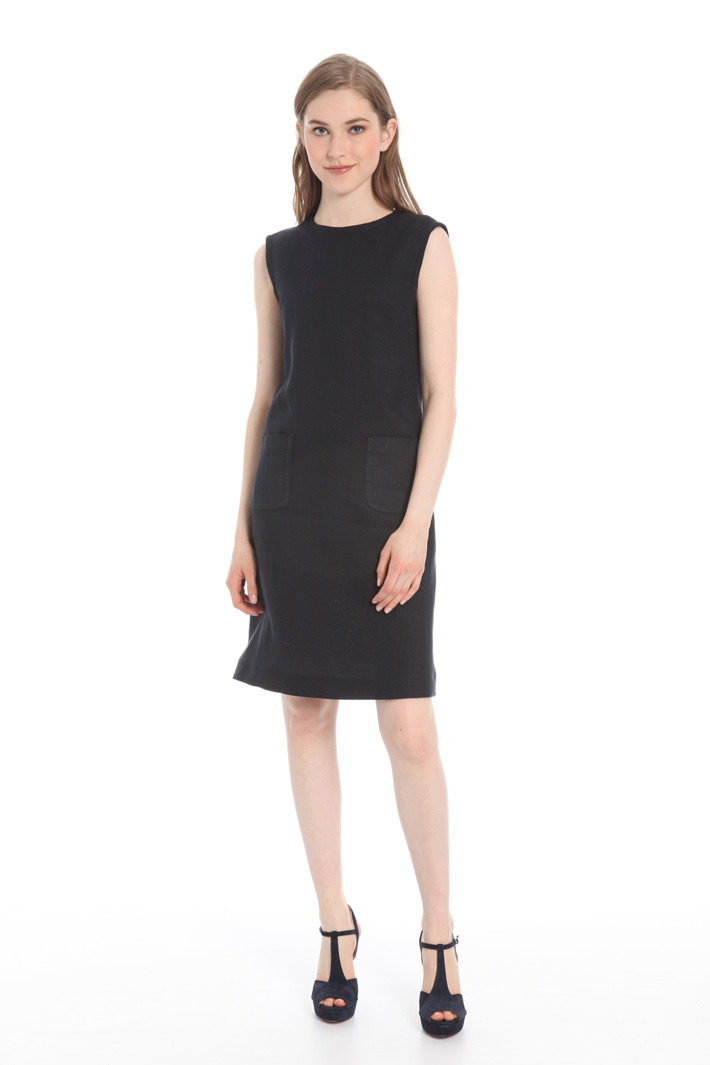 Cotton and linen dress Intrend Cotton and linen dress Intrend