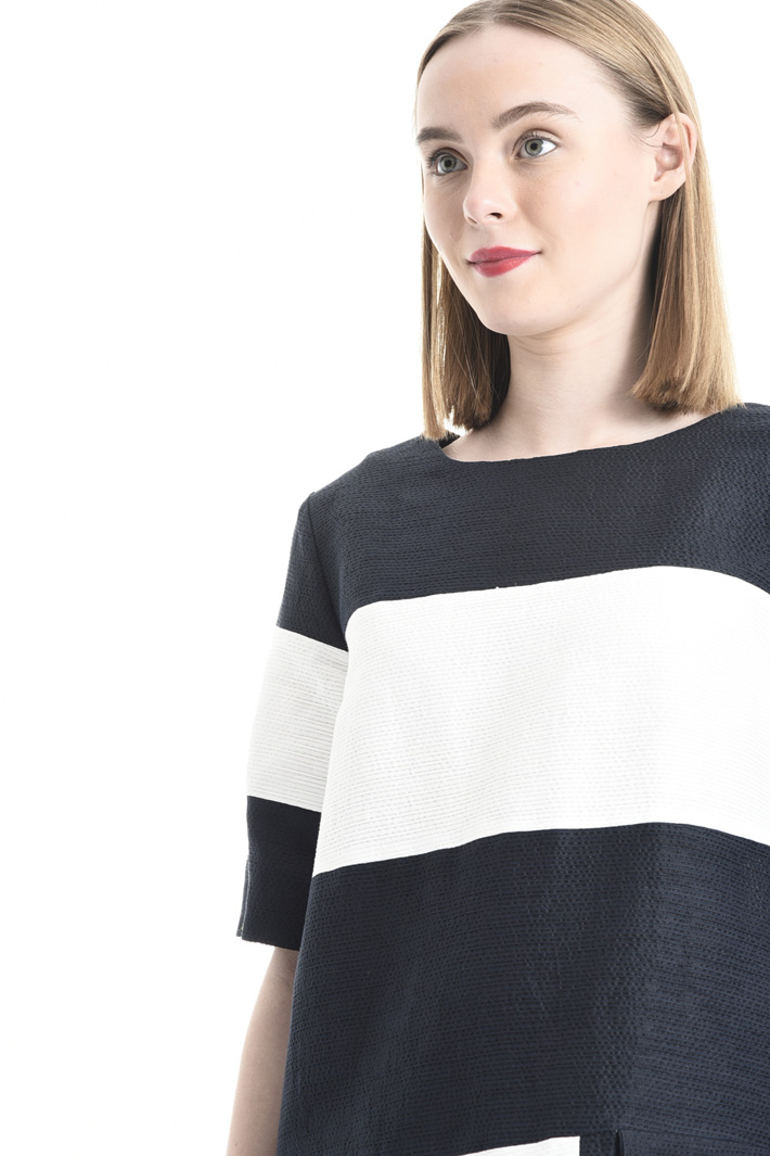 Striped dress Intrend Striped dress Intrend