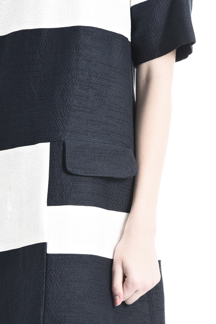 Striped dress Intrend Striped dress Intrend