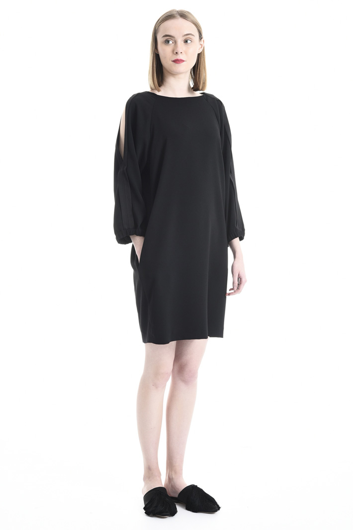 Abito a uovo in enver satin Intrend Abito a uovo in enver satin Intrend