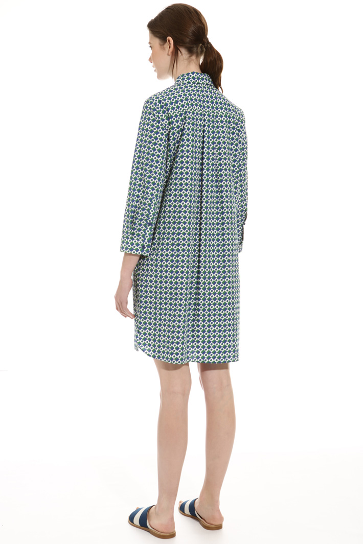 Cotton poplin dress Intrend Cotton poplin dress Intrend