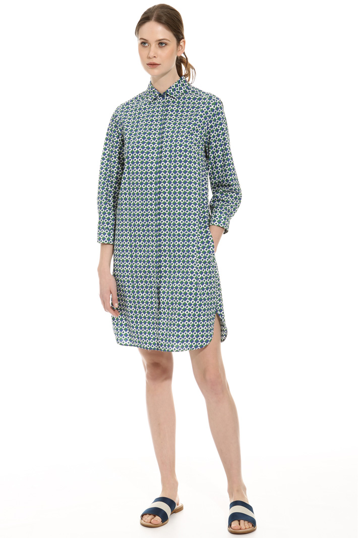 Cotton poplin dress Intrend Cotton poplin dress Intrend