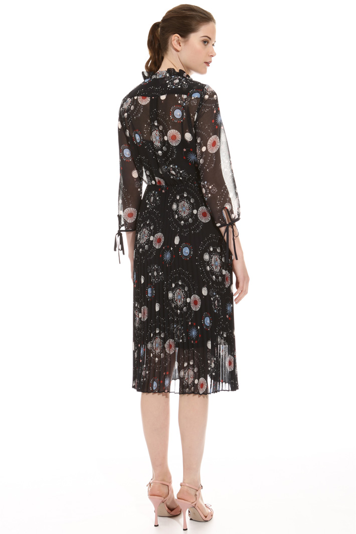 Printed crepe dress Intrend Printed crepe dress Intrend