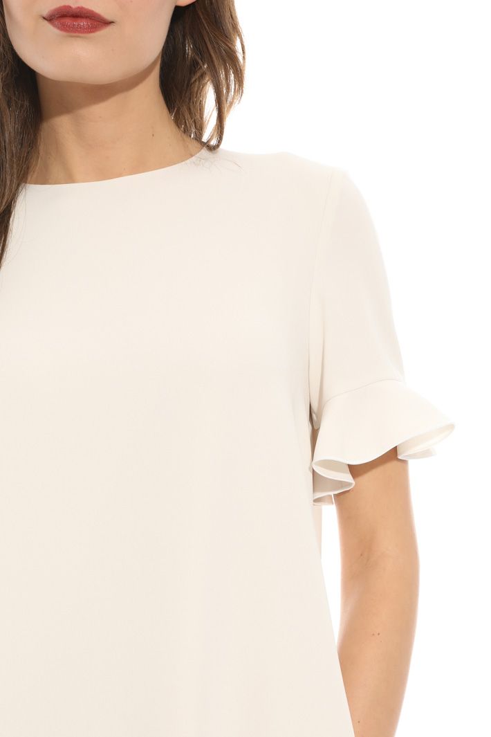 Frilled sleeve dress Intrend Frilled sleeve dress Intrend
