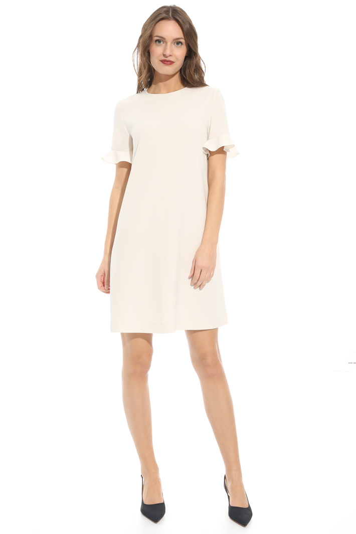 Frilled sleeve dress Intrend Frilled sleeve dress Intrend