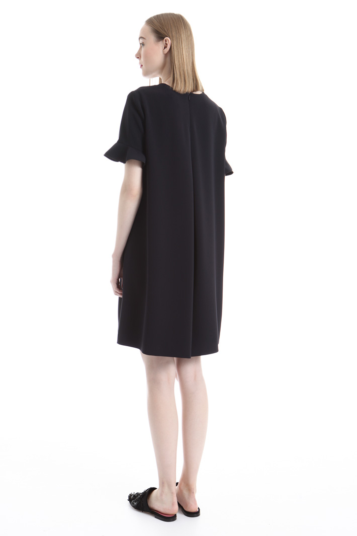 Frilled sleeve dress Intrend Frilled sleeve dress Intrend