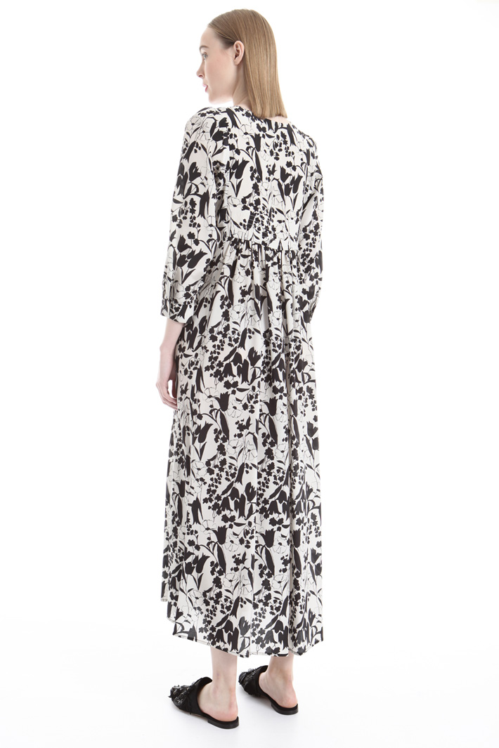 Printed silk dress Intrend Printed silk dress Intrend