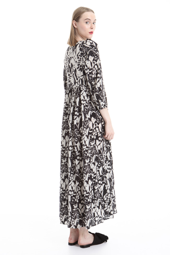 Printed silk dress Intrend Printed silk dress Intrend