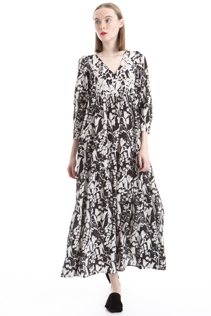 Printed silk dress Intrend Printed silk dress Intrend