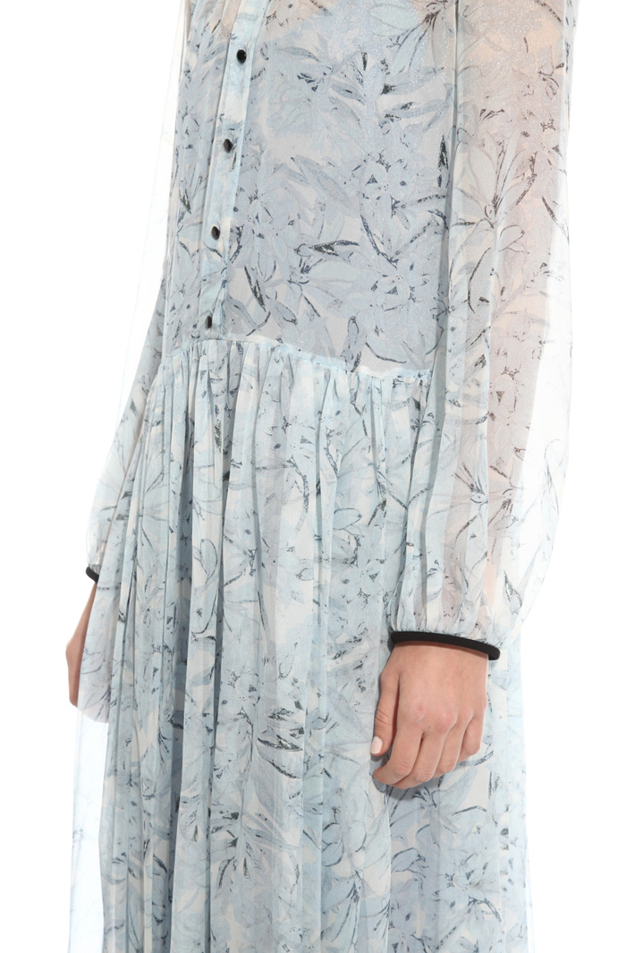 Abito in crepe de chine lurex Intrend Abito in crepe de chine lurex Intrend