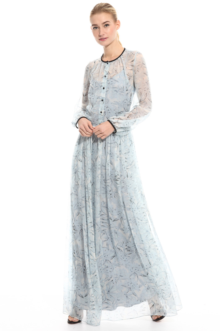 Abito in crepe de chine lurex Intrend Abito in crepe de chine lurex Intrend