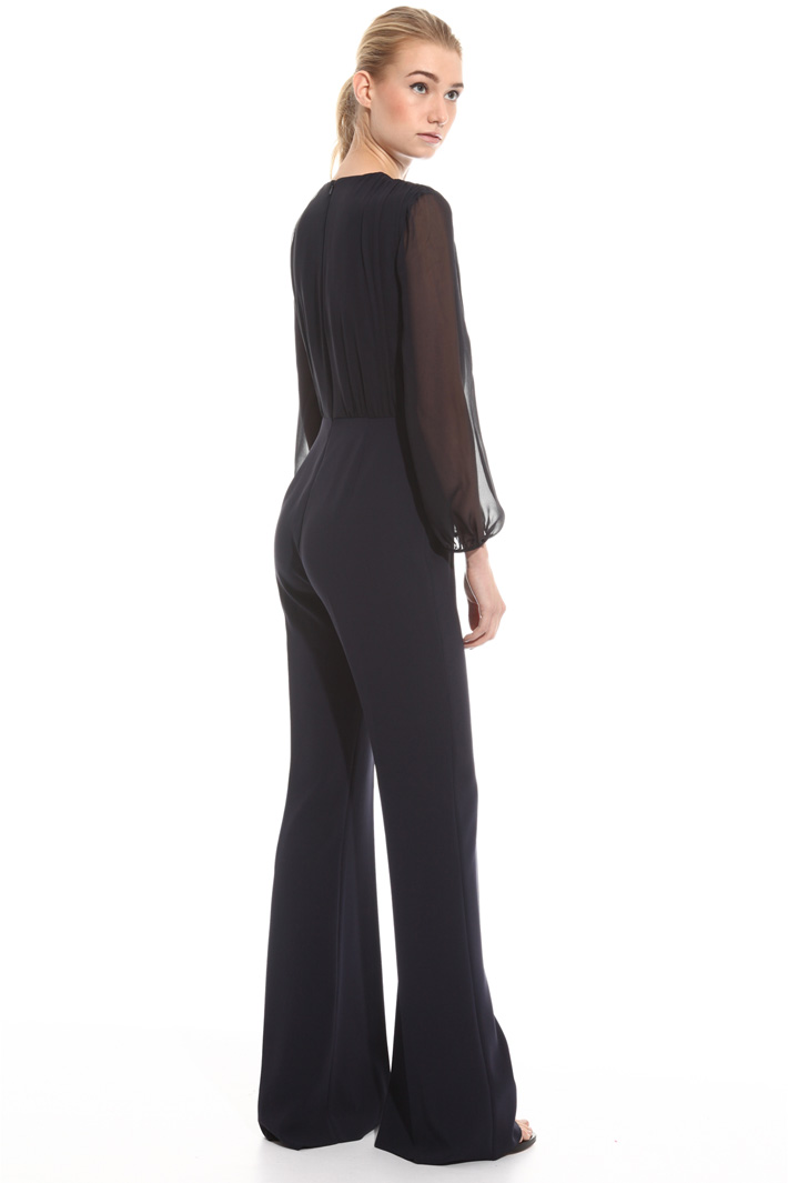 Tuta in georgette e cady Intrend Tuta in georgette e cady Intrend