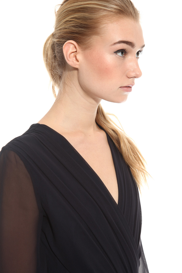 Tuta in georgette e cady Intrend Tuta in georgette e cady Intrend