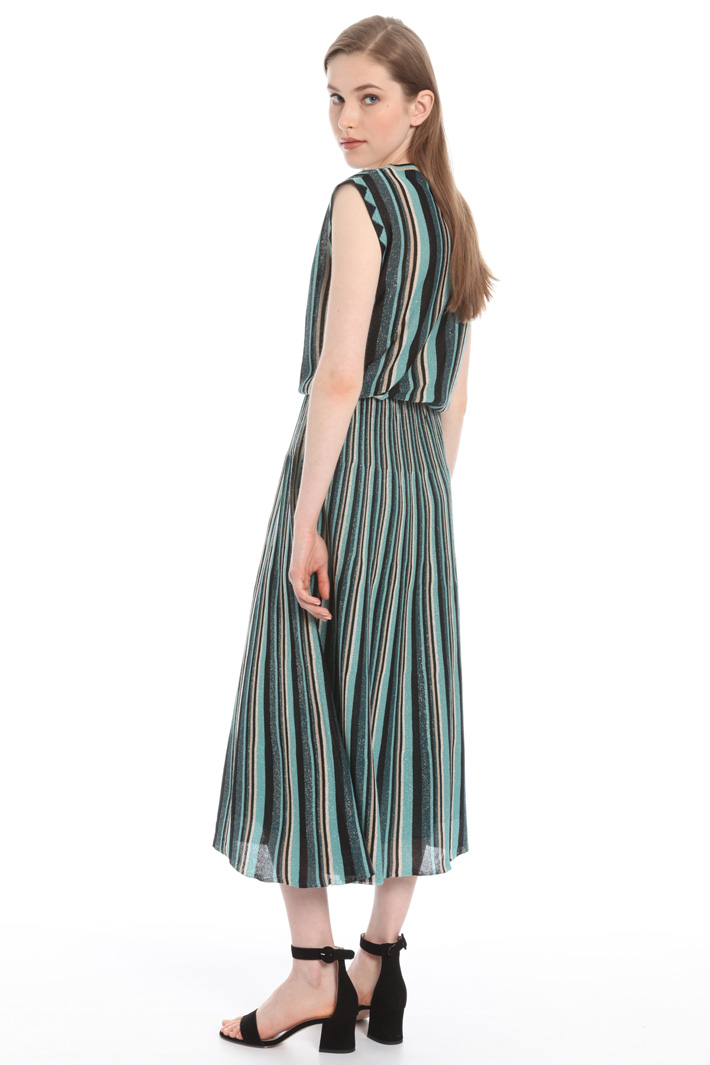 Lurex knit midi dress Intrend Lurex knit midi dress Intrend