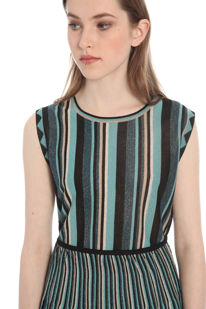 Lurex knit midi dress Intrend Lurex knit midi dress Intrend