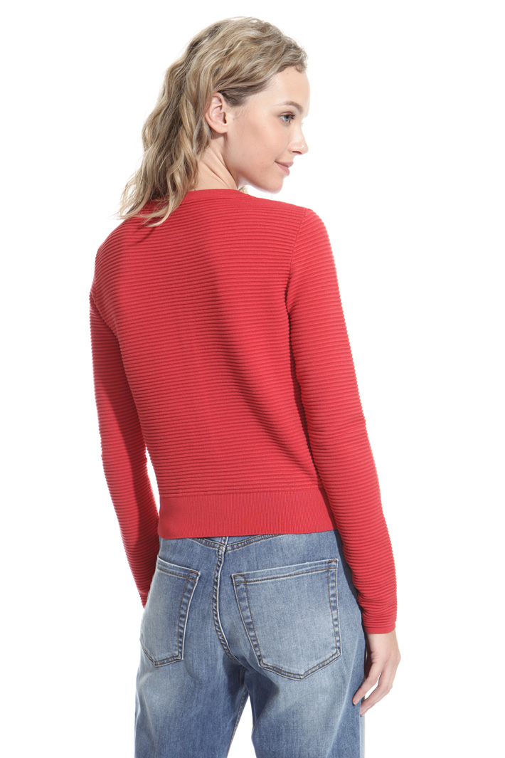 Cardigan in viscosa ottoman Intrend Cardigan in viscosa ottoman Intrend