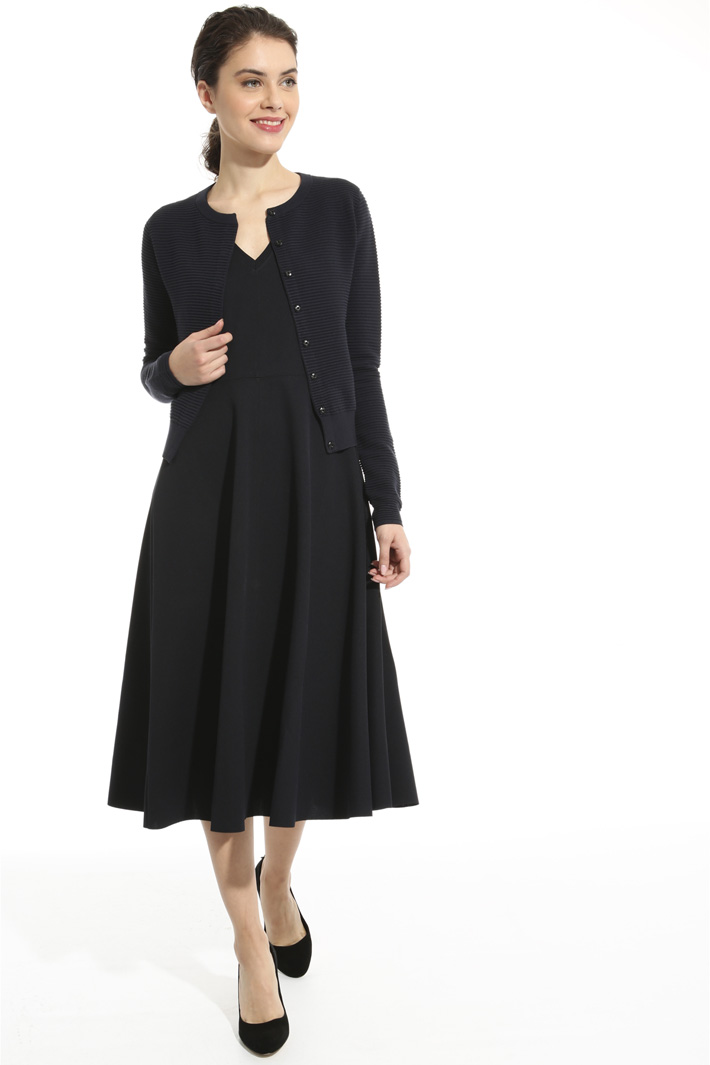 Viscose ottoman cardigan Intrend Viscose ottoman cardigan Intrend