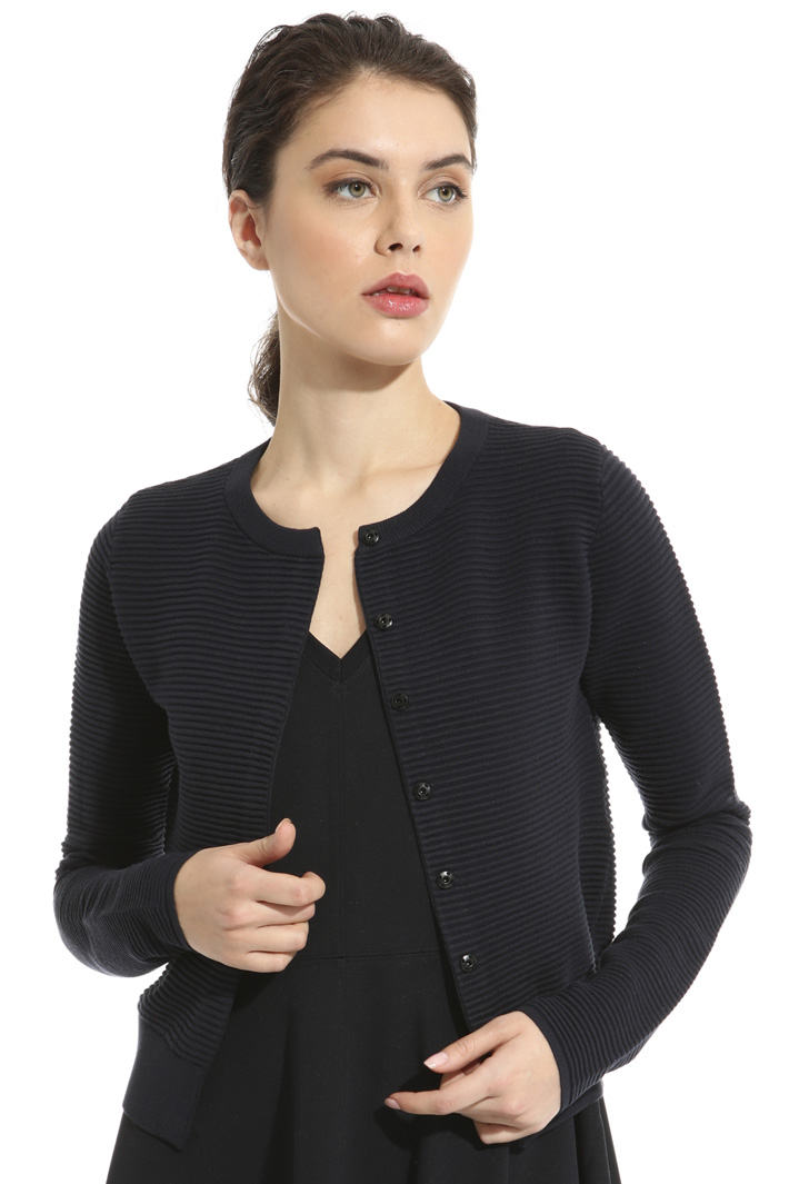 Viscose ottoman cardigan Intrend Viscose ottoman cardigan Intrend