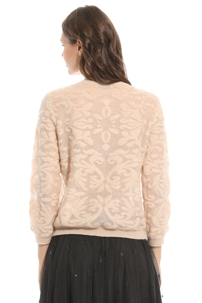 Mohair bouclé cardigan Intrend Mohair bouclé cardigan Intrend