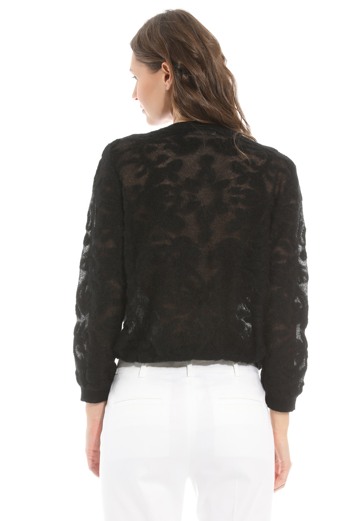 Mohair bouclé cardigan Intrend Mohair bouclé cardigan Intrend