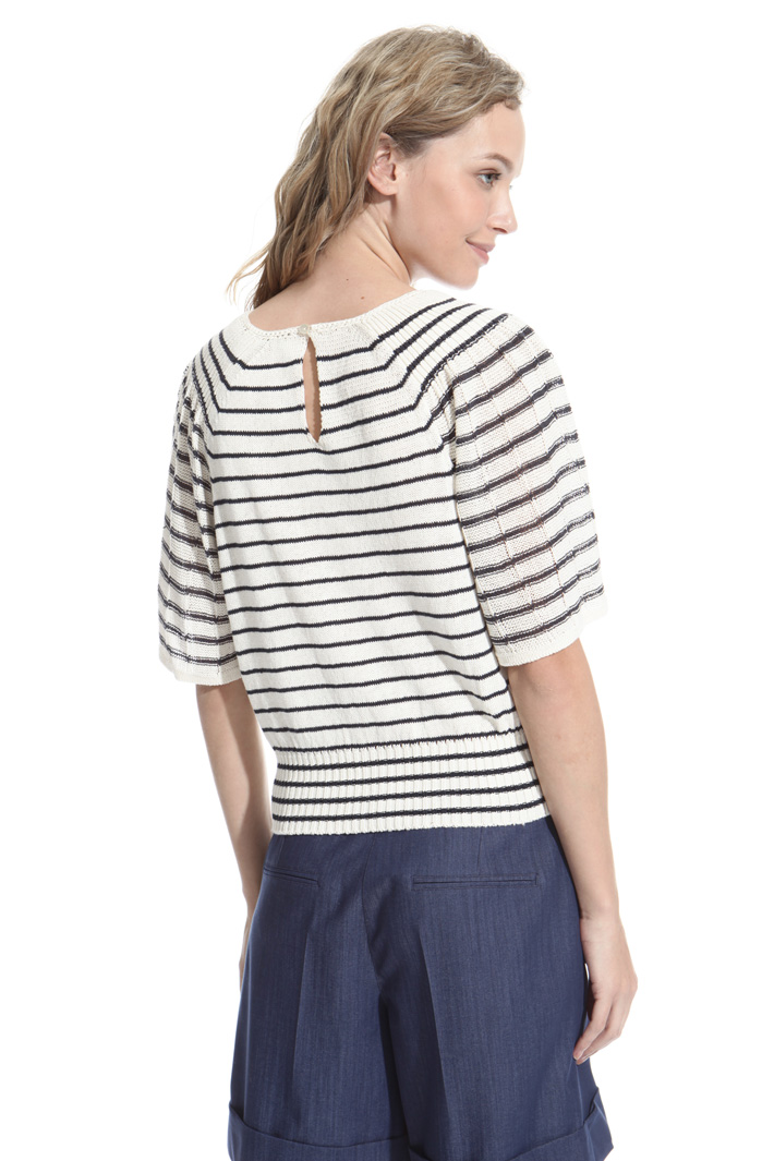 Maglia in lino e cotone Intrend Maglia in lino e cotone Intrend
