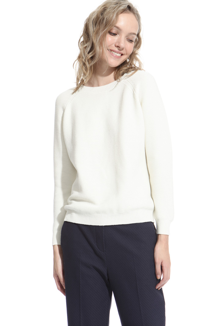 Cotton cordonnet sweater Intrend Cotton cordonnet sweater Intrend