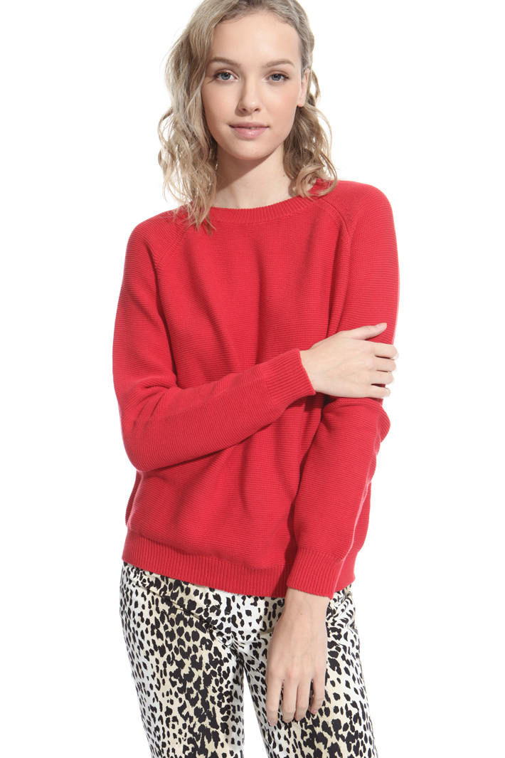 Cotton cordonnet sweater Intrend Cotton cordonnet sweater Intrend