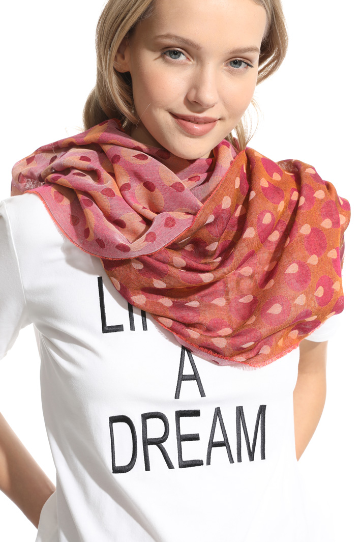 Stola jacquard in misto cotone Intrend Stola jacquard in misto cotone Intrend