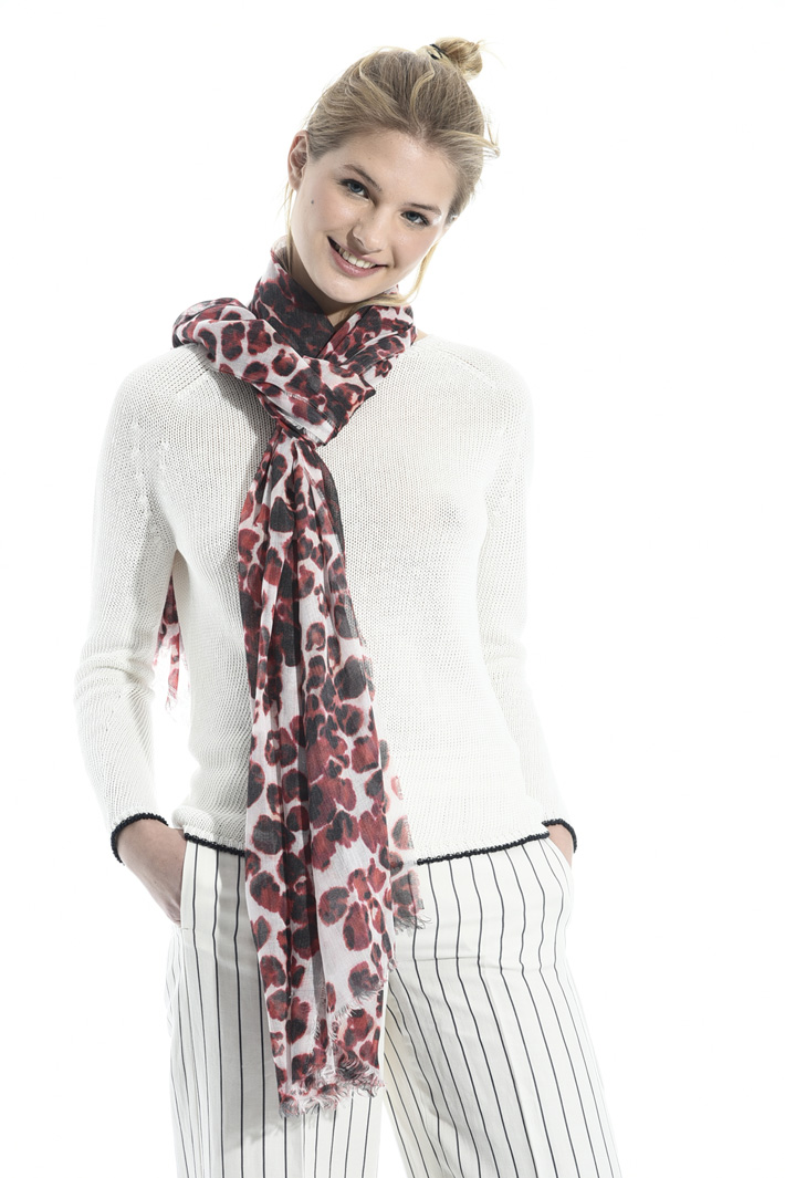 Animalier print scarf Intrend Animalier print scarf Intrend