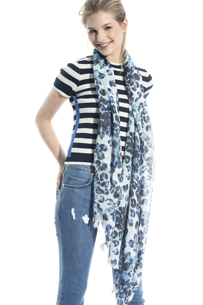 Animalier print scarf Intrend Animalier print scarf Intrend