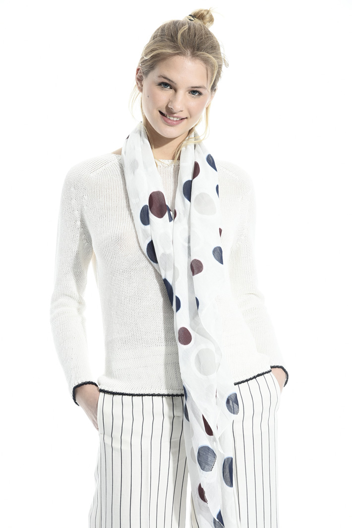 Lightweight cotton scarf Intrend Lightweight cotton scarf Intrend
