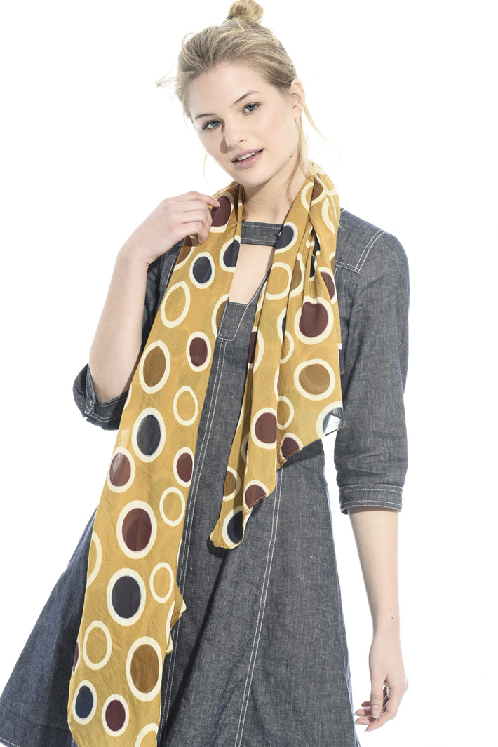 Lightweight cotton scarf Intrend Lightweight cotton scarf Intrend