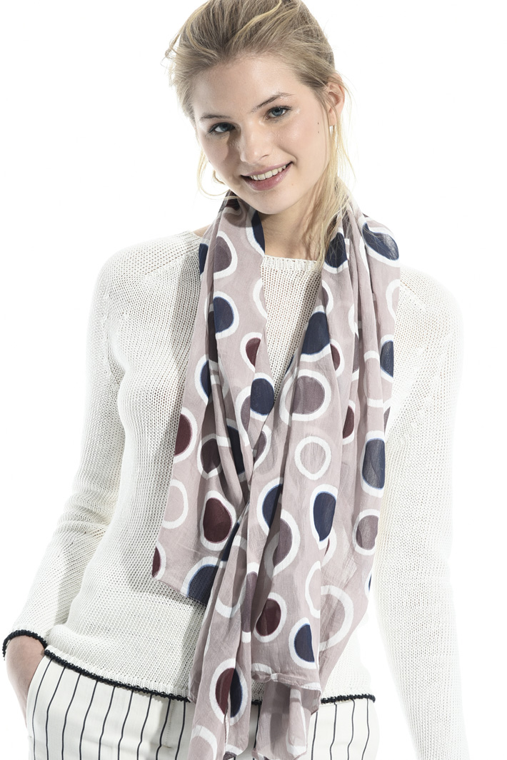 Lightweight cotton scarf Intrend Lightweight cotton scarf Intrend