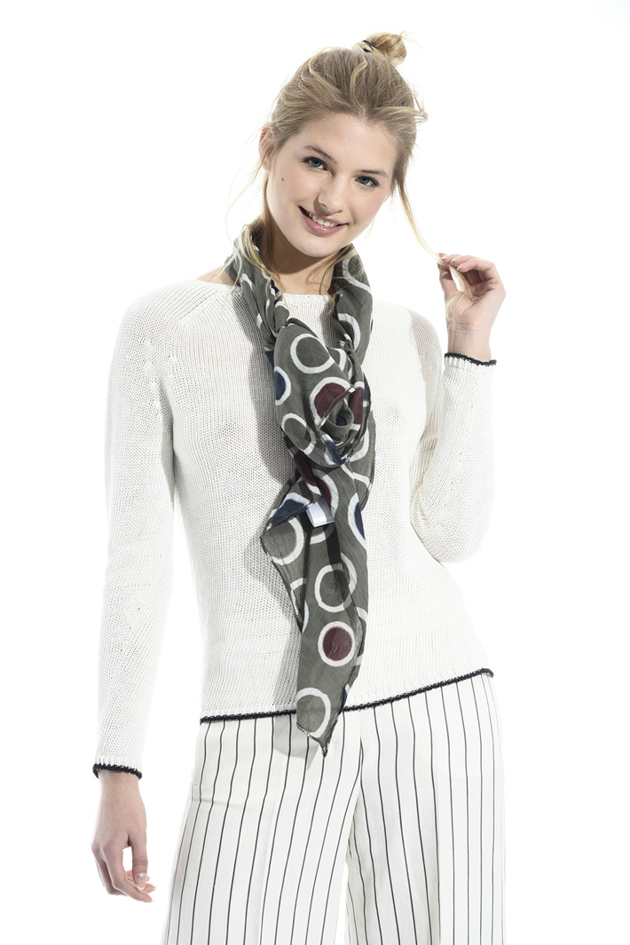 Lightweight cotton scarf Intrend Lightweight cotton scarf Intrend
