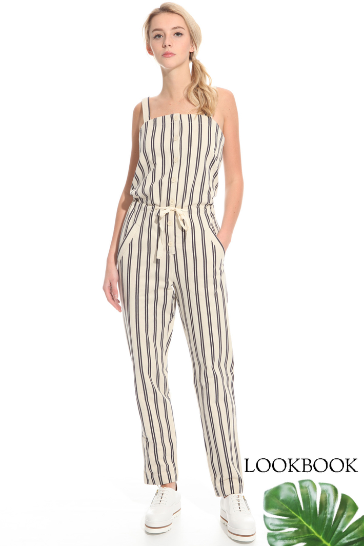 Tuta in jersey chevron Intrend Tuta in jersey chevron Intrend