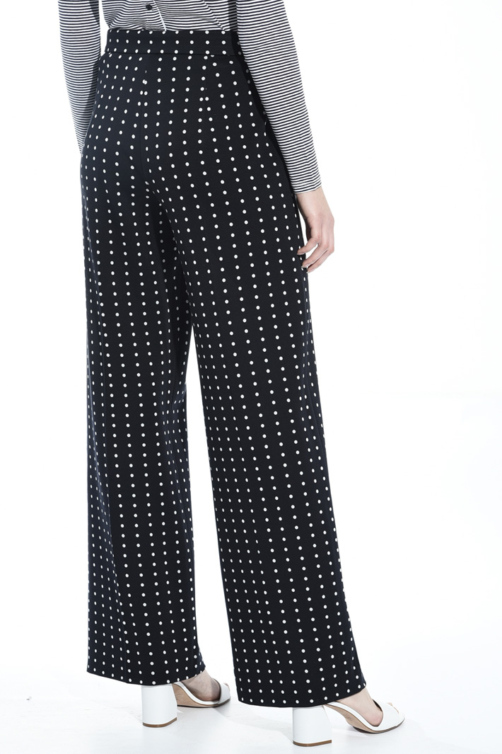 Pantalone in jersey jacquard Intrend Pantalone in jersey jacquard Intrend