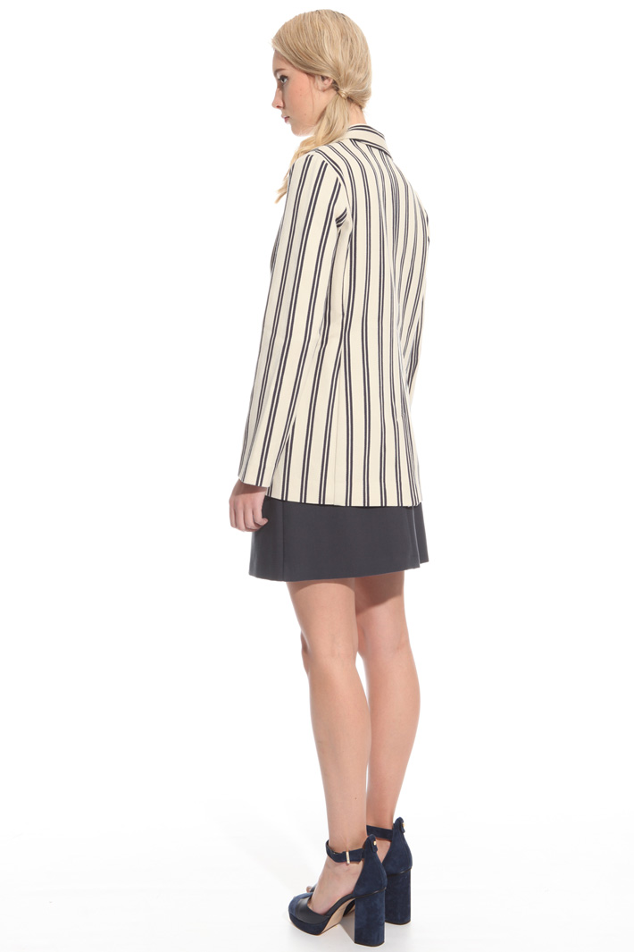 Blazer in cotone chevron Intrend Blazer in cotone chevron Intrend