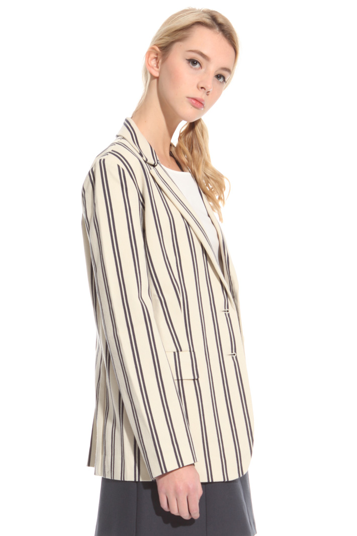 Blazer in cotone chevron Intrend Blazer in cotone chevron Intrend