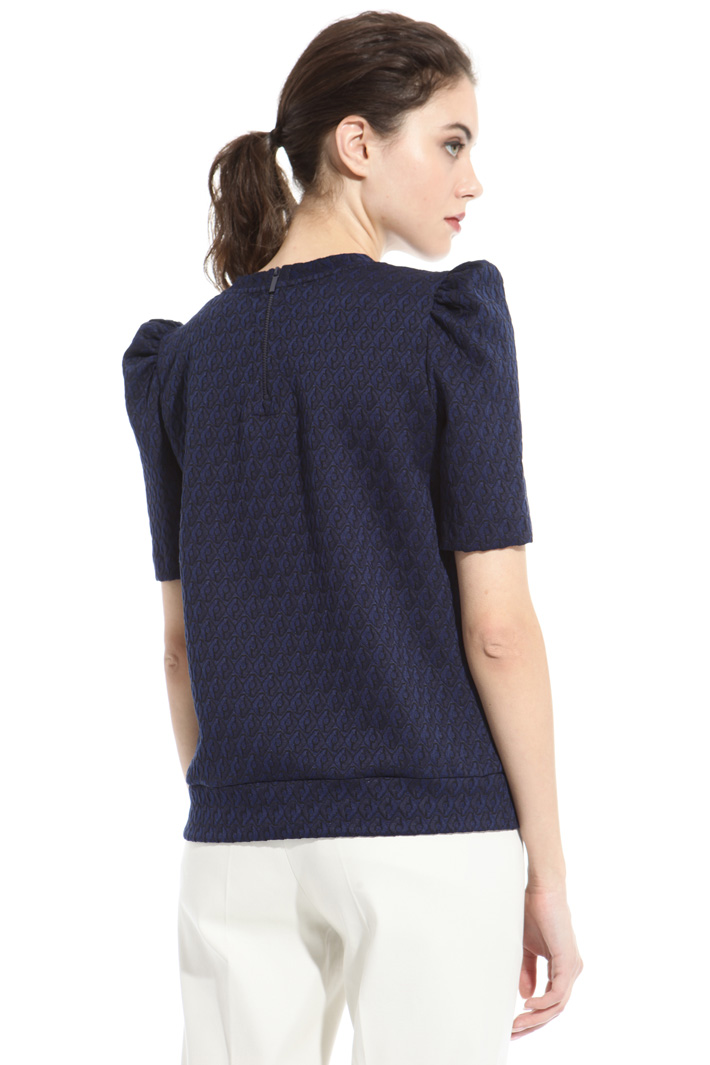 Puffed sleeve top Intrend Puffed sleeve top Intrend