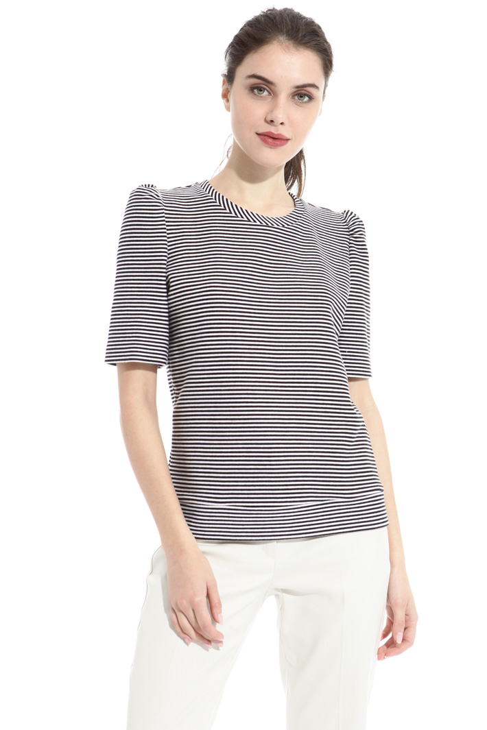 Jersey matelassé top Intrend Jersey matelassé top Intrend