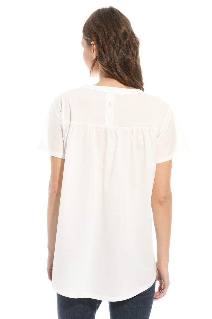 Cotton satin T-shirt Intrend Cotton satin T-shirt Intrend