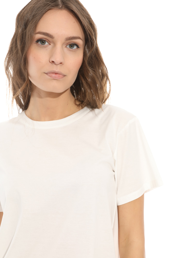 Cotton satin T-shirt Intrend Cotton satin T-shirt Intrend