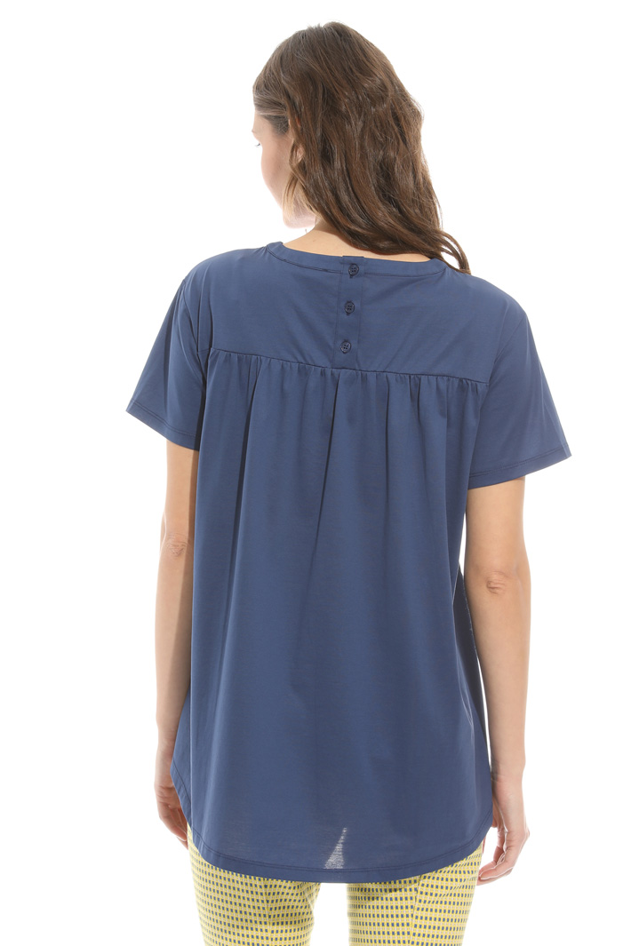T-shirt in raso di cotone Intrend T-shirt in raso di cotone Intrend