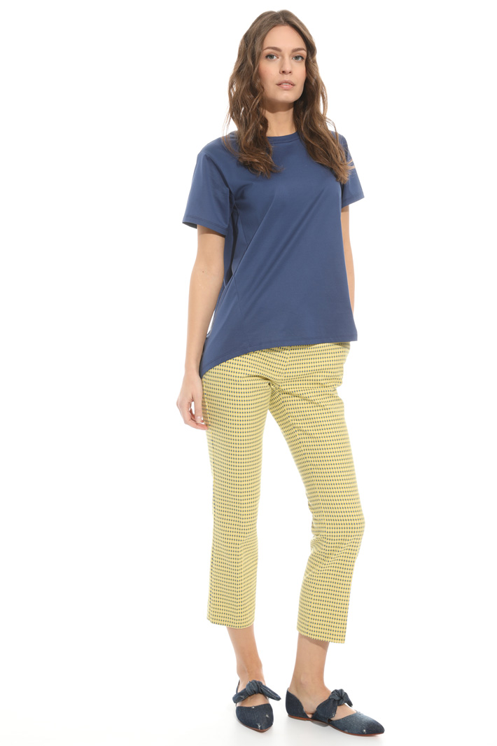 T-shirt in raso di cotone Intrend T-shirt in raso di cotone Intrend