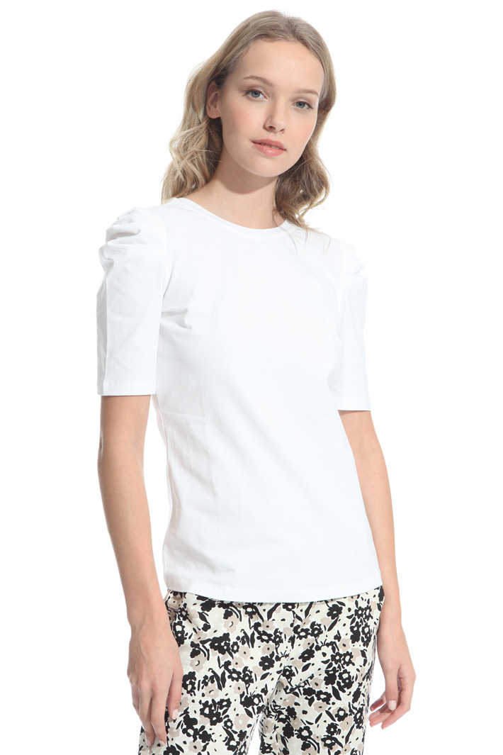 T-shirt con maniche a sbuffo Intrend T-shirt con maniche a sbuffo Intrend