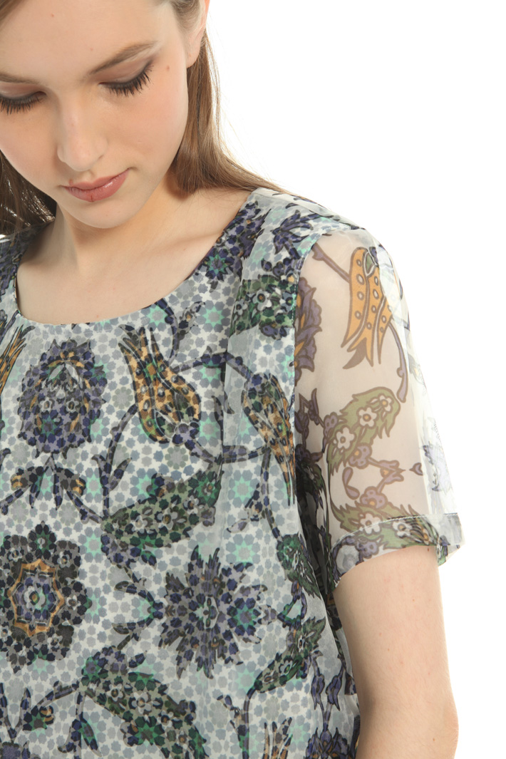 Organza and jersey top Intrend Organza and jersey top Intrend