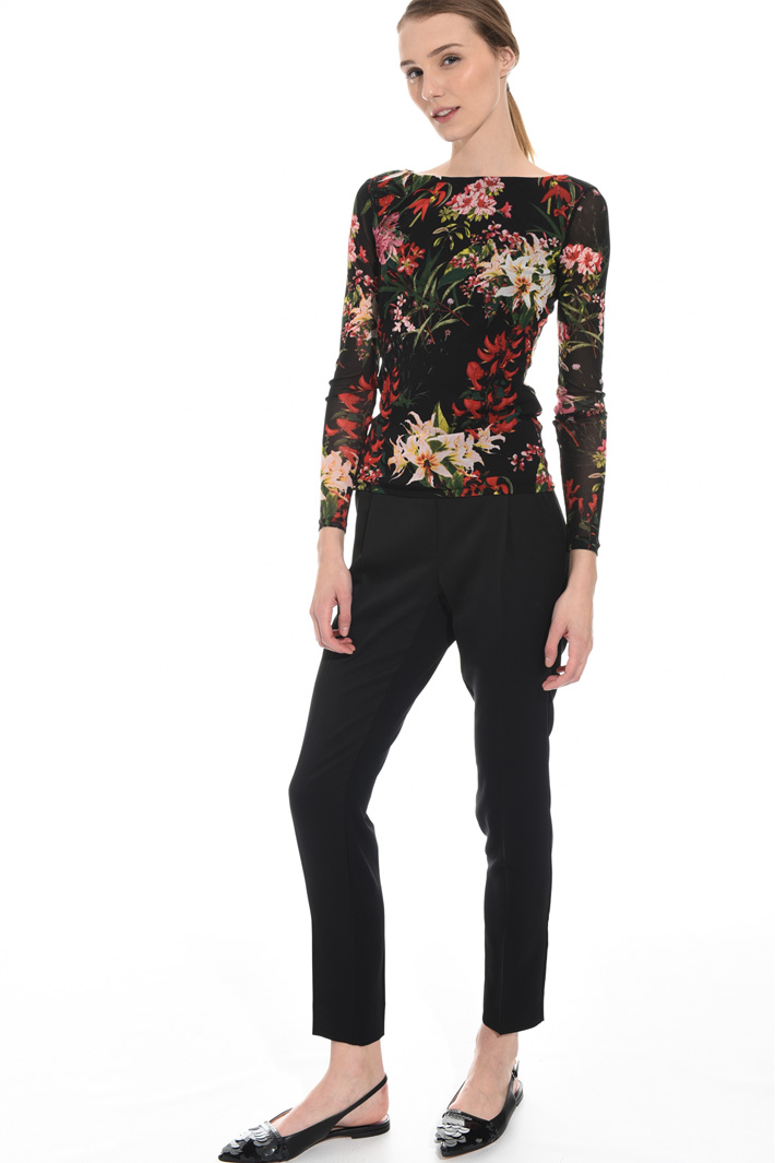 Stretch tulle top Intrend Stretch tulle top Intrend